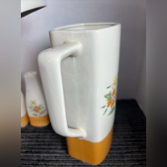 Vintage Hand Painted Fire-Stone Ware Underglazed Grand Bahama Japan 4907 - Picture 7 of 15